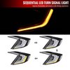 Spec-D Tuning SEDAN LED TAIL LIGHTS, 2PK LT-CV164JMLED-SQ1-RS